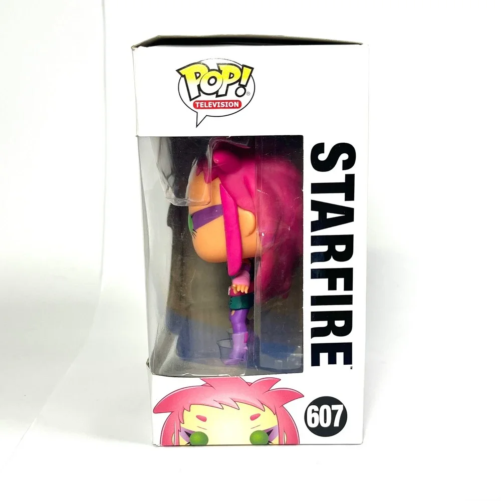 Funko Pop Teen Titans Go Starfire 607 Night Begins to Shine Vinyl Figure Boxed